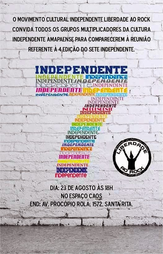 Movimento Liberdade ao Rock faz reunião para planejamento da 4ª Edição do Sete Independente