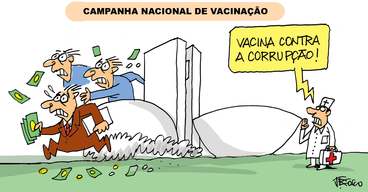 charge amazonia24 vavina contra corrupção - Blog de Rocha