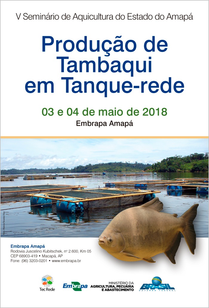 I Seminário de aquicultura do estado do Amapá