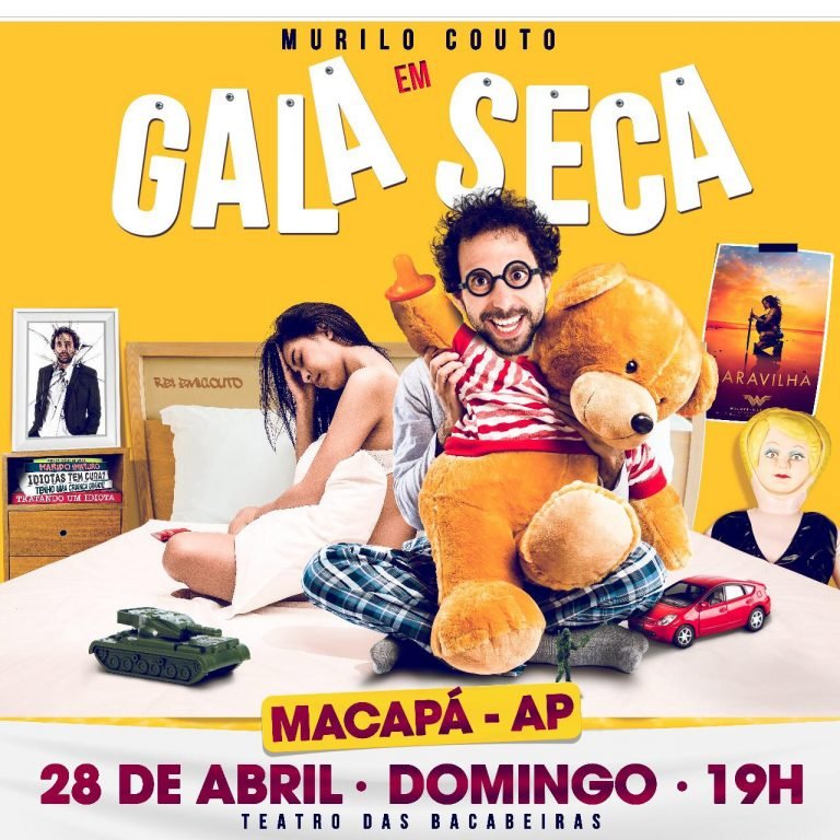 Cotidiano e gírias nortistas são temas do novo stand-up de Murilo Couto em Macapá