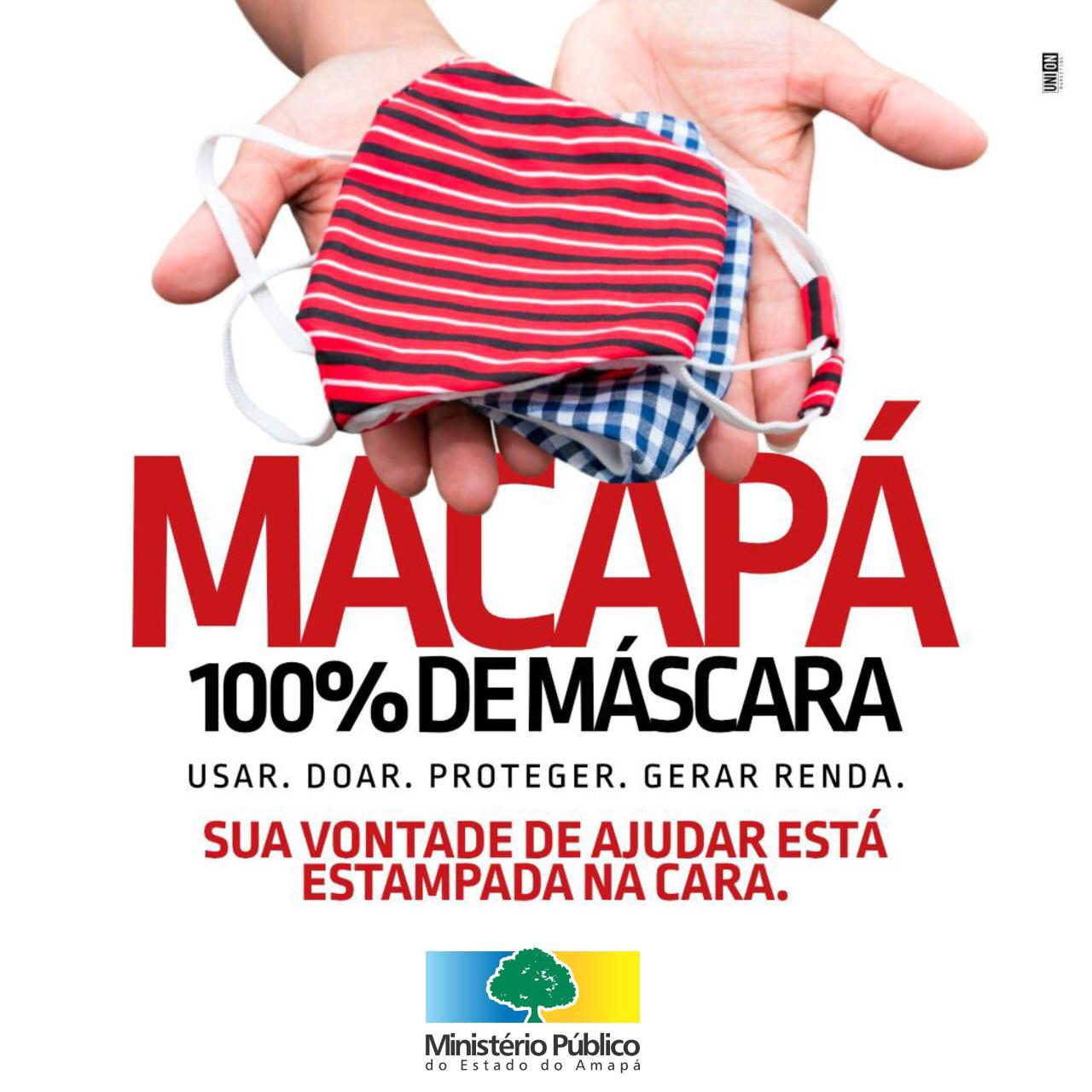 Campanha “Macapá 100% de Máscara” – Bora entrar e se engajar!