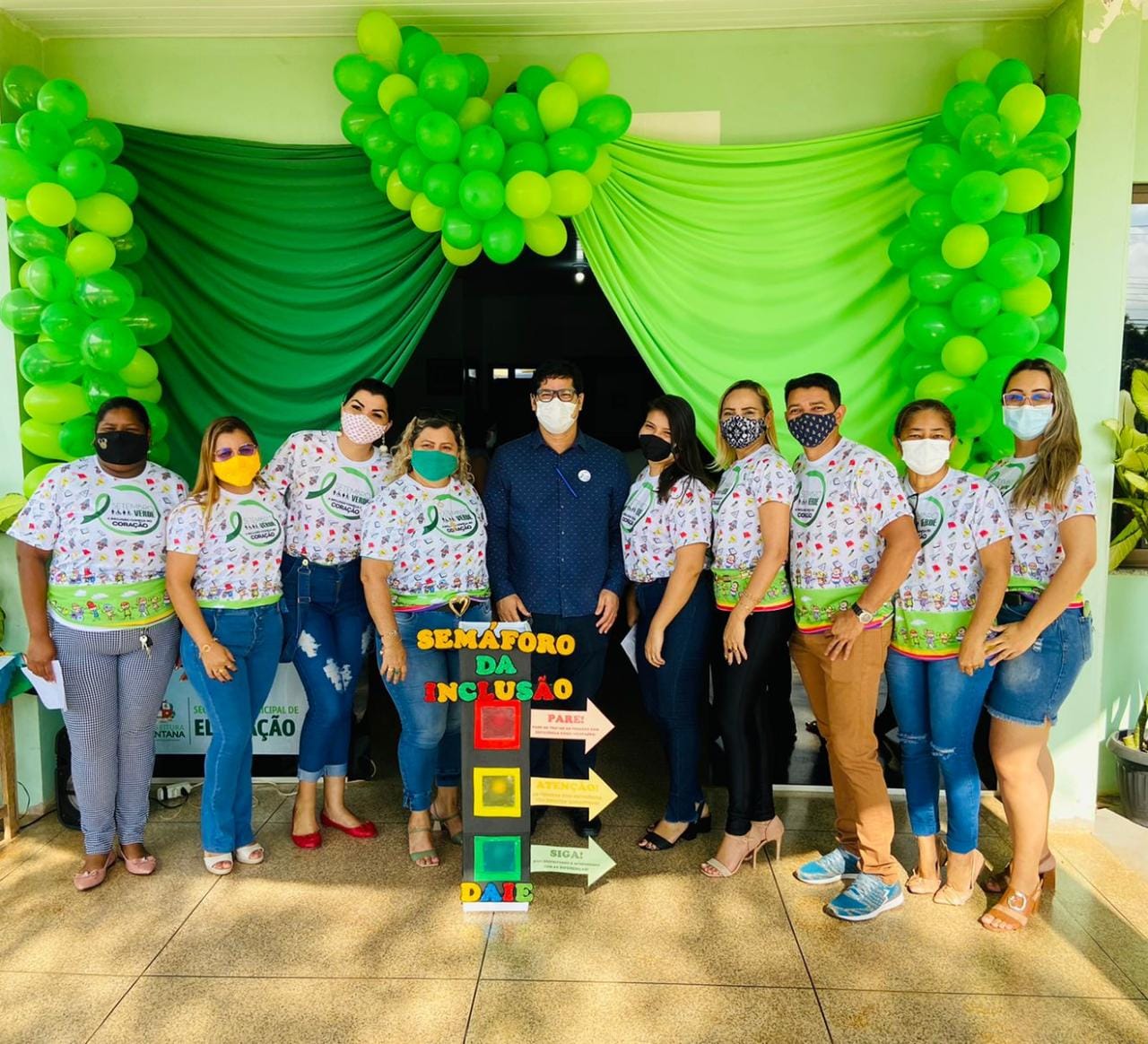 Secretaria Municipal de Educação realiza Semáforo da Inclusão