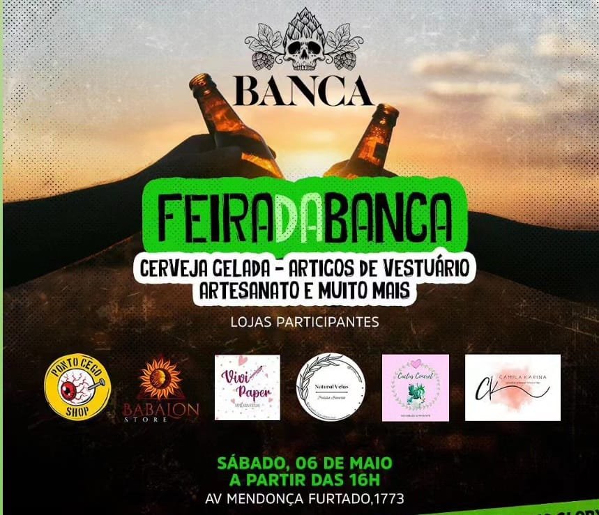 Arte, cerveja e Rock and Roll: neste sábado (6), rola mais uma edição da “Feira da Banca” – @Hherval