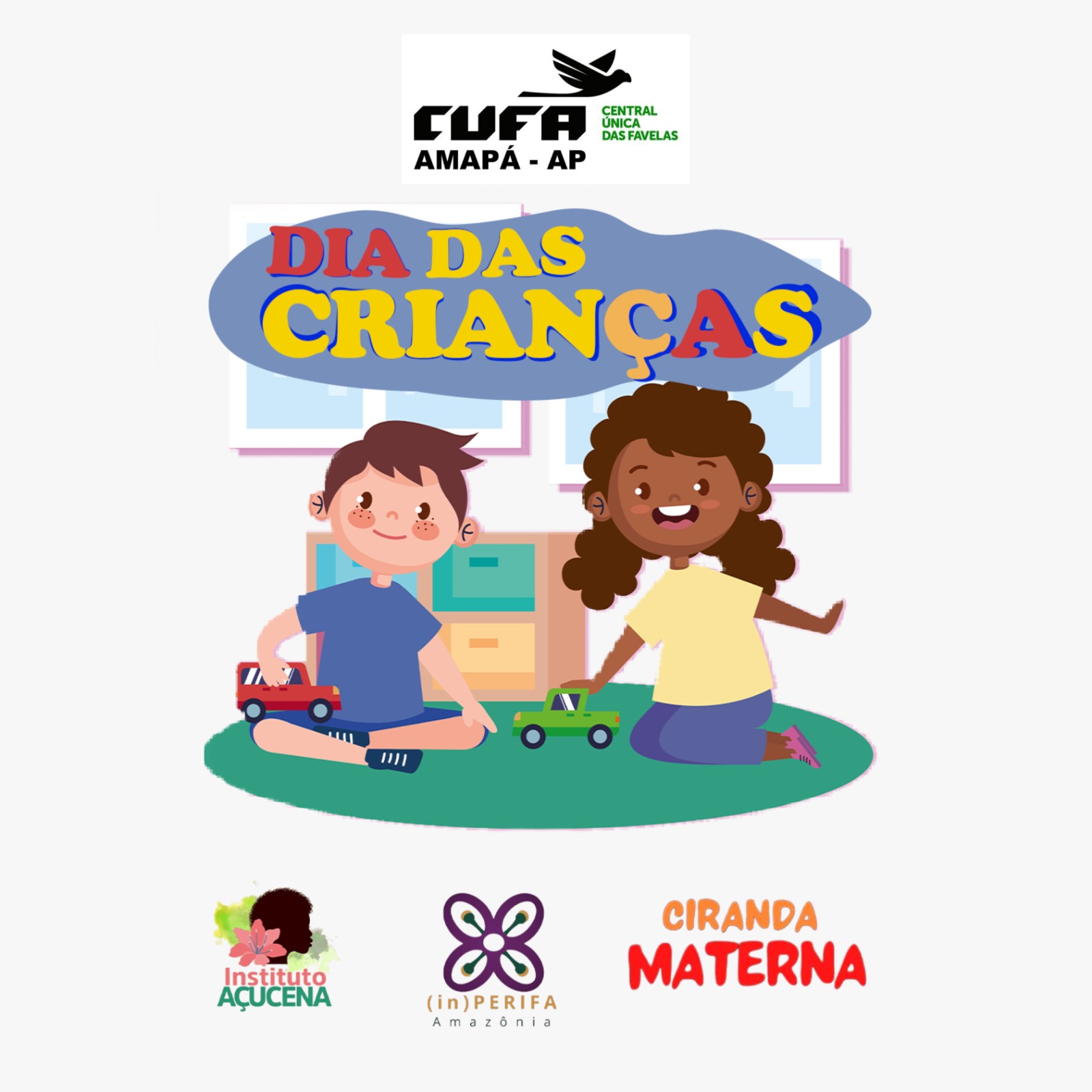 Cufa Amapá começa arrecadação de brinquedos e guloseimas para o Dia das Crianças