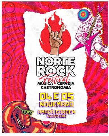 Festival de Rock tem cover nacional do Guns N Roses, gastronomia e flash tatto no Amapá