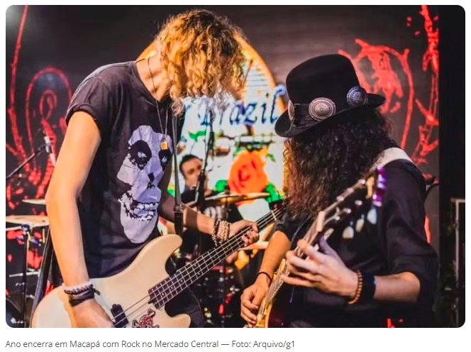 Hoje (28) rola Rock’n’Roll no Mercado Central de Macapá