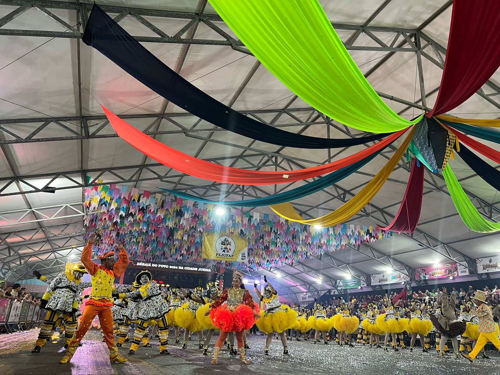 Já bateu saudade: a Cidade Junina do Arraiá do Povo foi um sucesso!