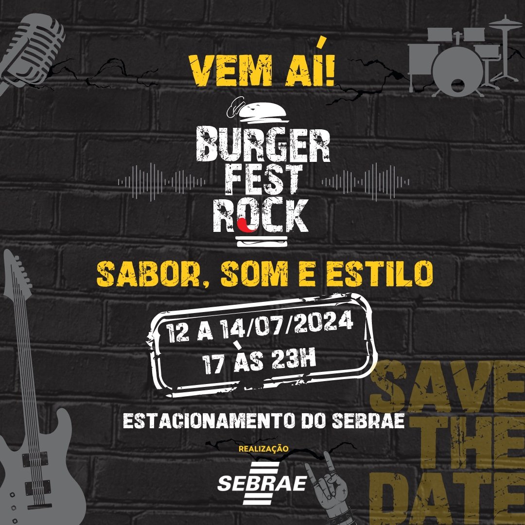Festival Burger Fest Rock do Sebrae homenageia Legião Urbana