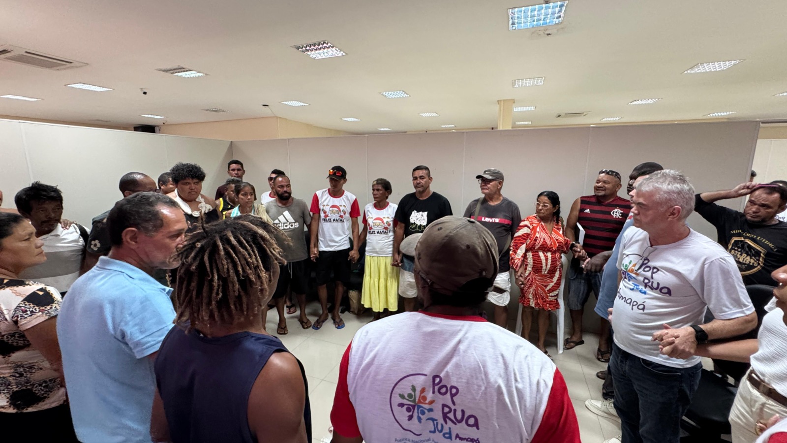 Pop Rua Jud Amapá realiza última “Sexta Restaurativa” de 2024 com sucesso e esperança