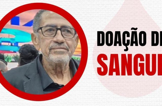 Jornalista Aníbal Sergio precisa de sangue de sangue O+. Ajudem!