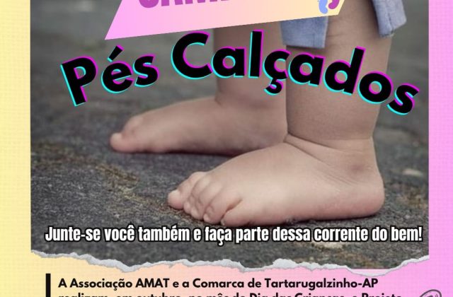 Campanha ‘Pés Calçados’ Leva Alegria e Dignidade a Crianças em Vulnerabilidade Social em Tartarugalzinho