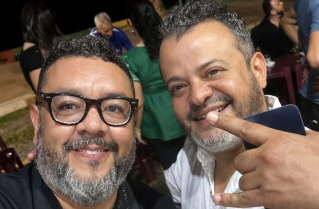 Geógrafo e professor Marcelo Morgado gira a roda da vida. Feliz aniversário, mano velho!